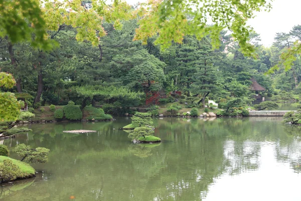 Shukkeien, giardino a Hiroshima, Giappone — Foto Stock