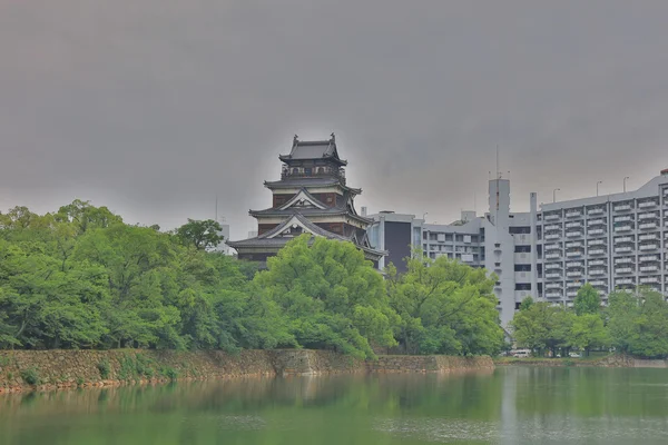 Hiroshima castle i Japan — Stockfoto