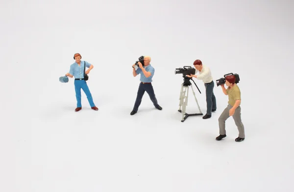 El equipo de figura tema amplio — Foto de Stock