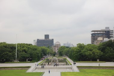 Memorial Park, suumer, Hiroşima'Japonya