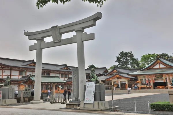 Храм Гококу в Хиросиме, Япония — стоковое фото