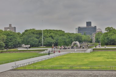 Memorial Park, suumer, Hiroşima'Japonya