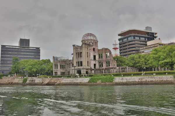 Utsikt över Hiroshima Bomb Dome, Japan. — Stockfoto