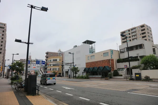 Vue sur la rue à Hiroshima 2016 — Photo