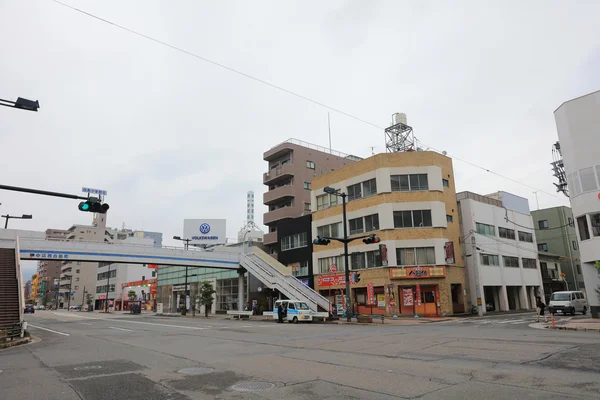 Вид на вулицю в Хіросімі 2016 — стокове фото