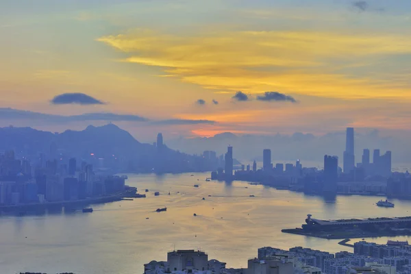 Wyspę Hong Kong w Hongkong, Chiny — Zdjęcie stockowe