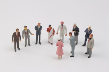 iş adamları küçük rakam