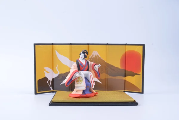 La muñeca De plástico geisha — Foto de Stock