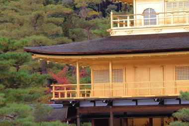 Altın köşk kinkakuji Tapınağı, kyoto, Japonya