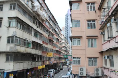 Hung Hom bölgesinin görünümü.