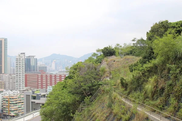 在香港何文田区 — 图库照片