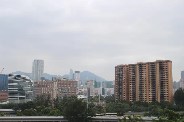 Hung Hom chudé čtvrti ve městě. — Stock fotografie