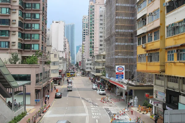 Vue sur le quartier de Hung Hom . — Photo