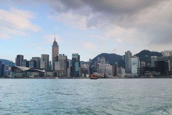 Λιμάνι Βικτώρια και Central.hk — Φωτογραφία Αρχείου