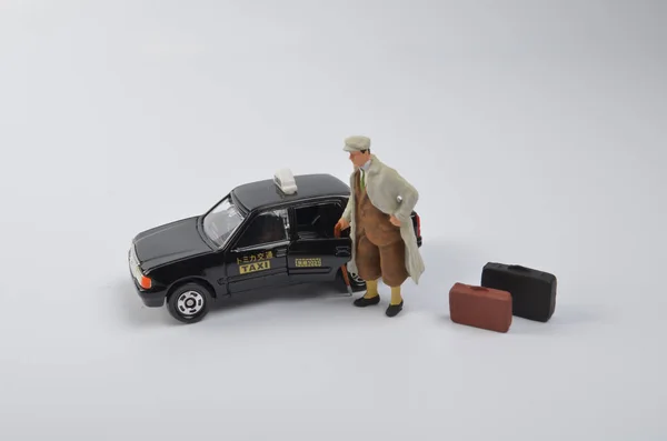 O brinquedo de táxi, japão — Fotografia de Stock