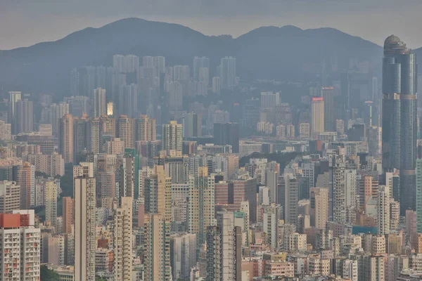 Oeste kowloon edifício residencial — Fotografia de Stock