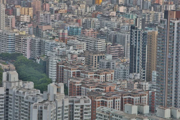 El edificio residencial de Hong Kong — Foto de Stock