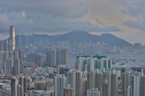 Hong Kong konut yapı — Stok fotoğraf