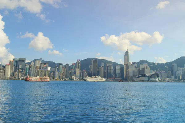 Λιμάνι του Χονγκ Κονγκ 2016 ημέρα — Φωτογραφία Αρχείου