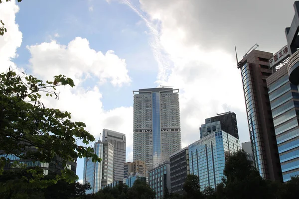 Widok z budynku urzędu dzielnicy Tsim Sha Tsui — Zdjęcie stockowe
