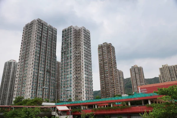 Tuen Mun 홍콩에서 아파트 — 스톡 사진