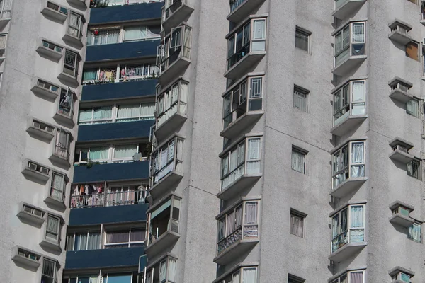 De Hong kong-appartementsblok — Stockfoto