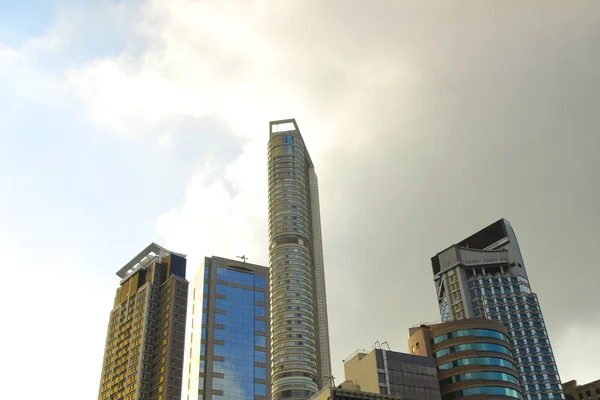 Hong Kong City center mrakodrapy — Stock fotografie