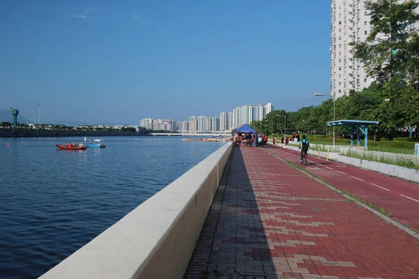 Shing Mun River a Shatin — Foto Stock