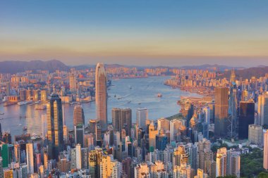 Hong Kong manzarası 2016