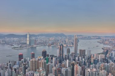 Hong Kong manzarası 2016