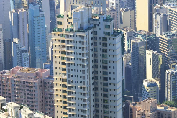 Hong Kong városkép 2016: — Stock Fotó