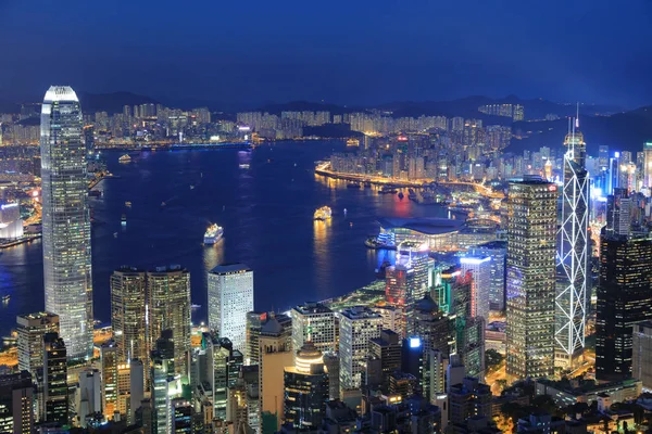 Mirador de ángulo alto en Hong Kong — Foto de Stock
