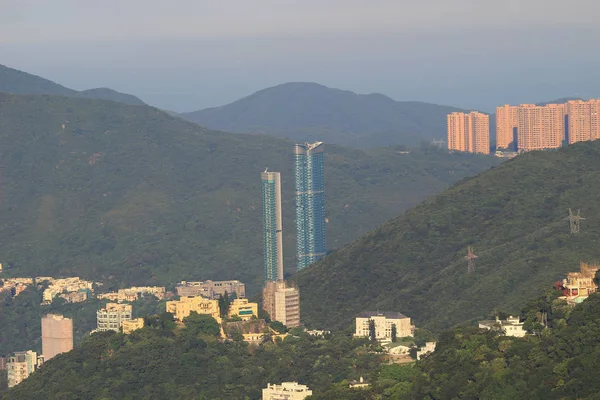 Apartamentos executivos em Victoria Peak — Fotografia de Stock