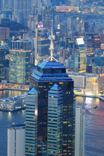香港企业建筑 — 图库照片