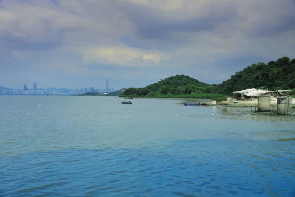 Deep Bay,  Shenzhen Bay, view at hk — Stock Photo, Image