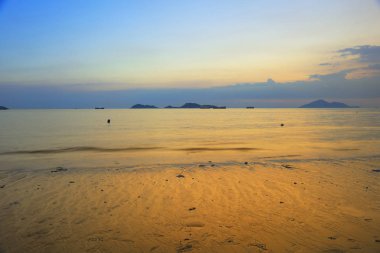 Akciğer Kwu tan, Tuen Mun günbatımı