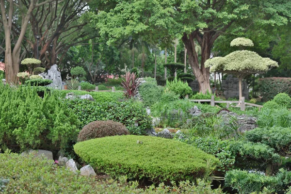 Jardim de porcelana no parque Tuen Mun — Fotografia de Stock