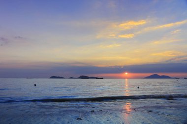 Akciğer Kwu tan, Tuen Mun günbatımı