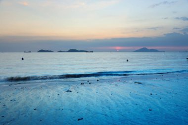 Akciğer Kwu tan, Tuen Mun günbatımı