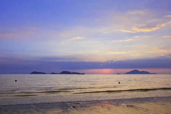 Sunset in Lung Kwu Tan, Tuen Mun — Stock Photo, Image