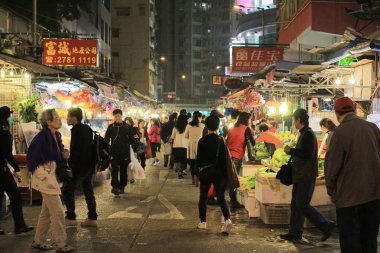 mong kok, ıslak Pazar