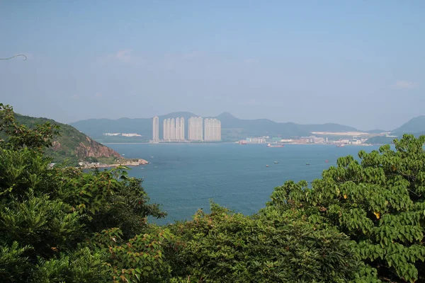 Shau Kei Wan vista di Junk Bay — Foto Stock