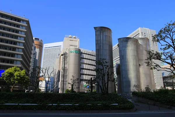 Modern kantoorgebouw in Umeda — Stockfoto