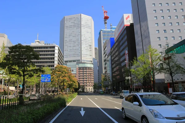 Modern kantoorgebouw in Umeda — Stockfoto