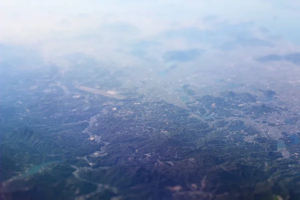 Αεροφωτογραφία της Ιαπωνίας — Φωτογραφία Αρχείου