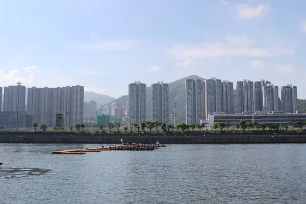 香港ドラゴン ボート選手権 — ストック写真