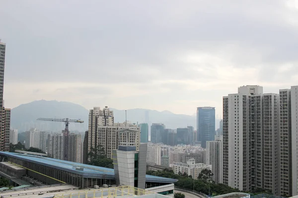 Hongkong bydlení, nemovitosti — Stock fotografie