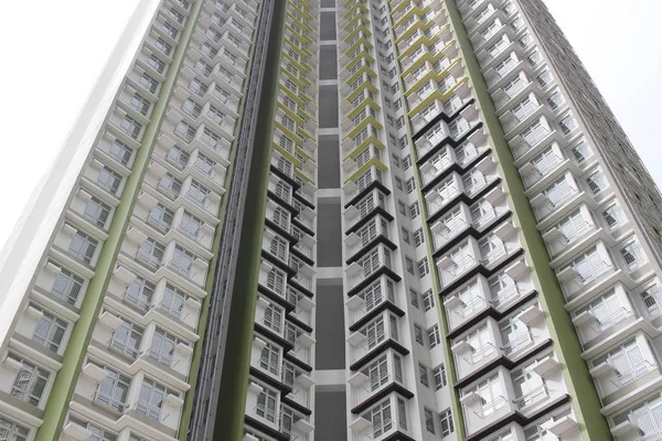 Edificios residenciales en Hong Kong — Foto de Stock