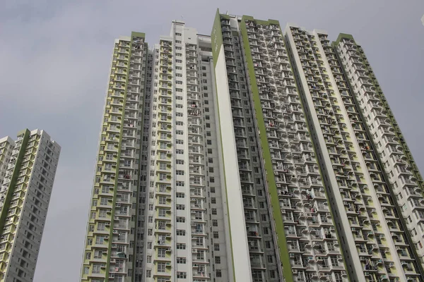 Edifício residencial em Hong Kong 2016 — Fotografia de Stock