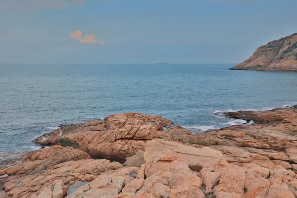 Shek o、香港でぼやけている水 — ストック写真